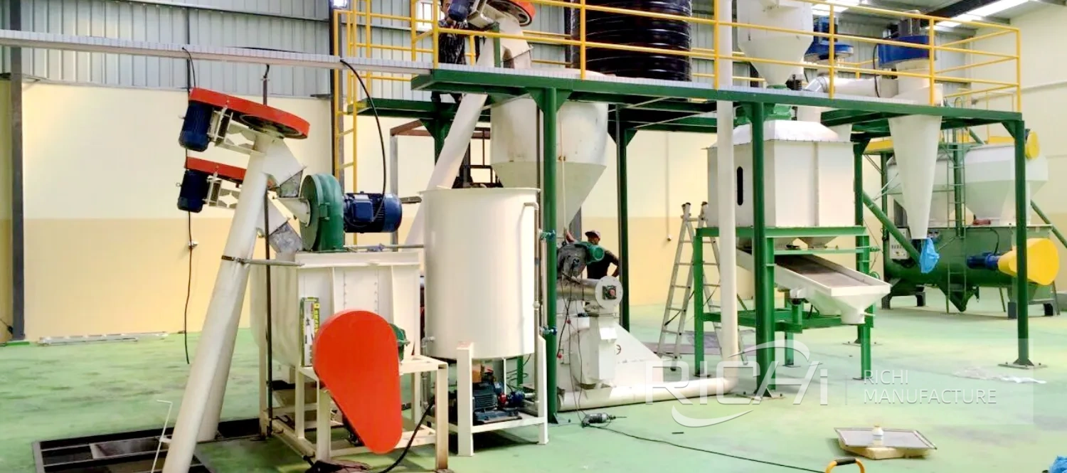 2-3 T/H cat litter making machine for Sale to Indonesia