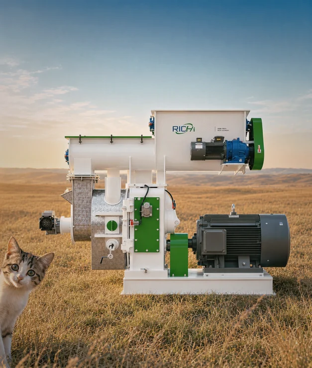 Máquina de Pellets de Areia Sanitária para Gatos